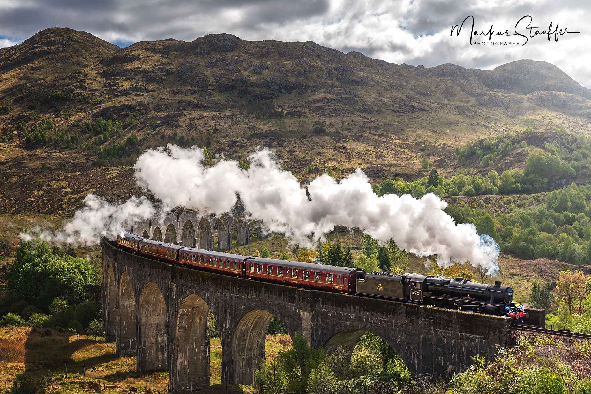 Hogwarts Express, Glennfinnan Viaduct