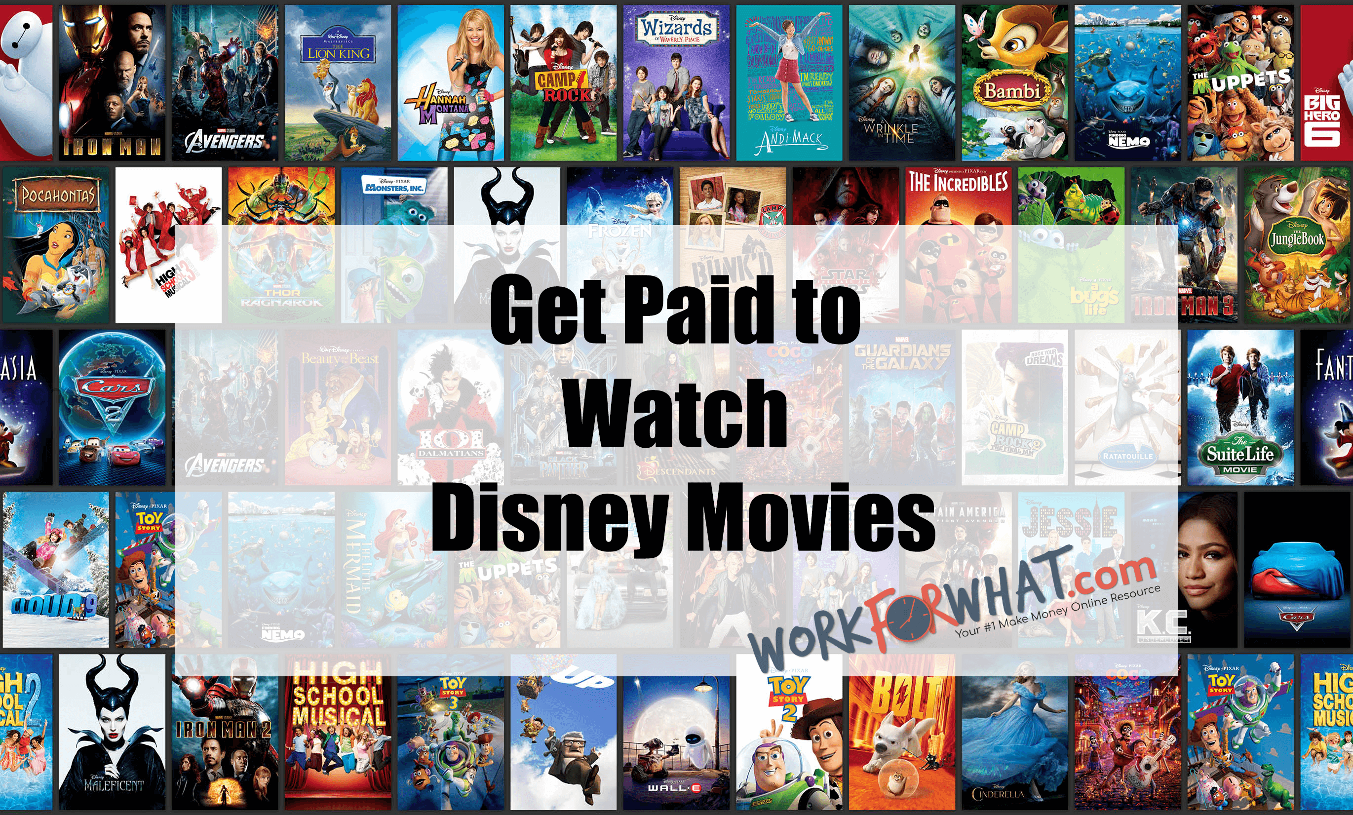 Get Paid to Watch Disney Movies