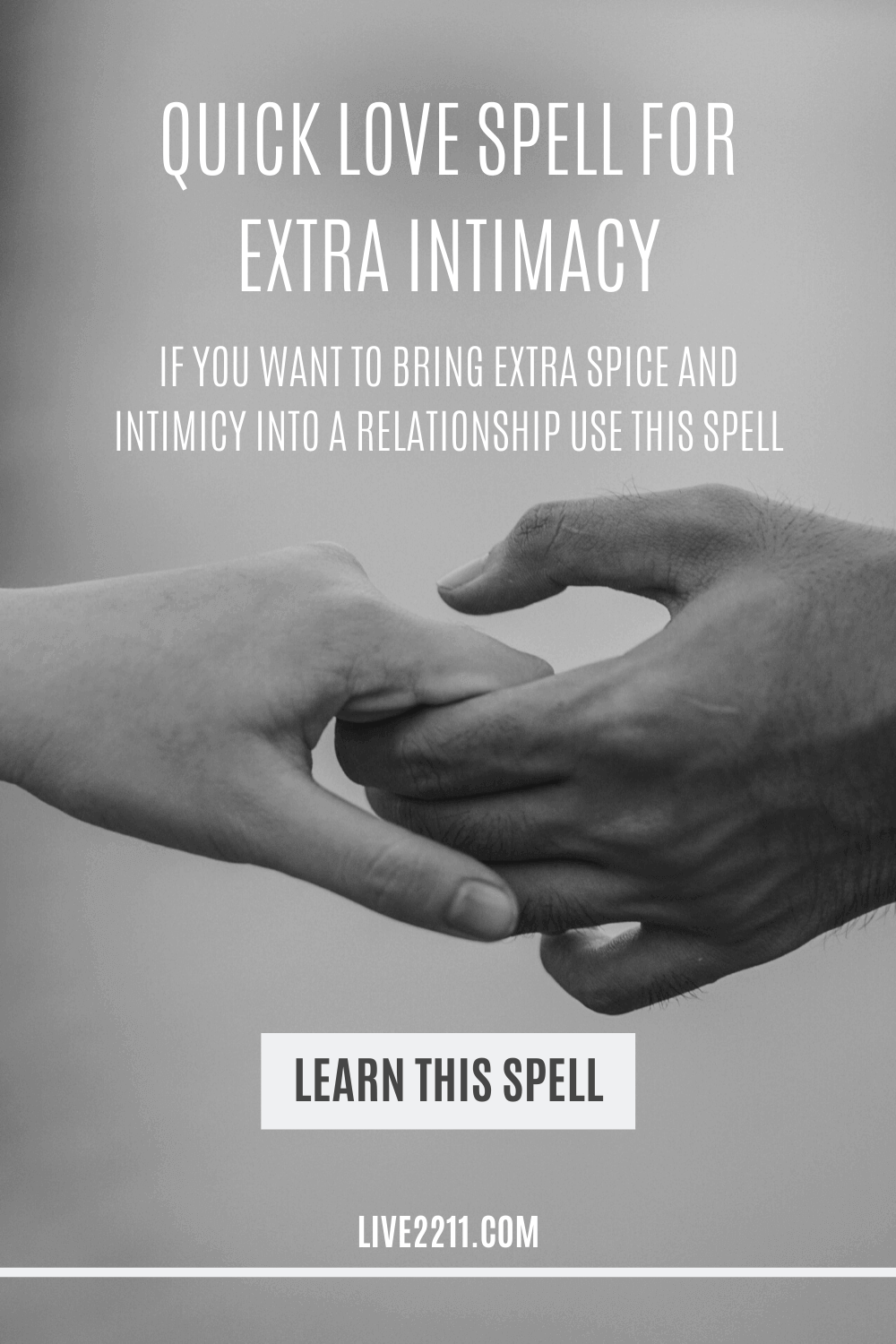 Quick Love Spell For Extra Intimacy Pin 1