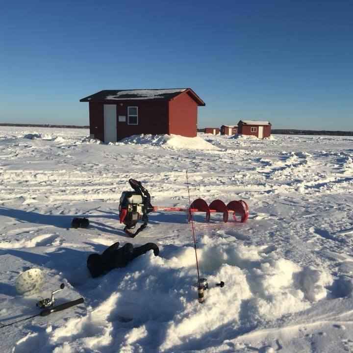 Lakeland Expeditions Overnight Ice Fishing Cabins