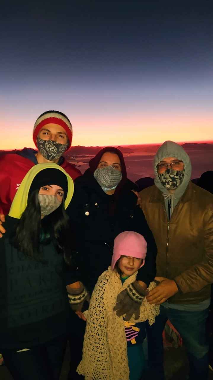 No Pico com a Fam�lia