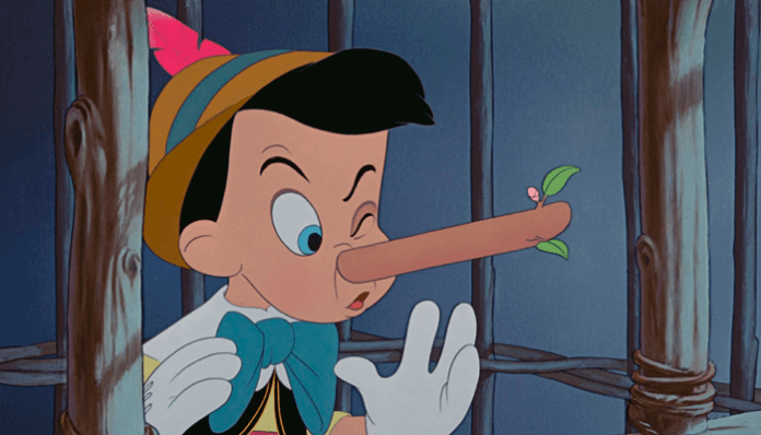 ELES MENTEM O TEMPO TODO