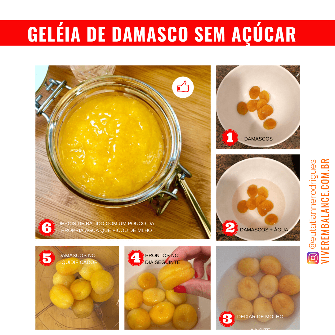 GEL�IA DE DAMASCO SEM A��CAR