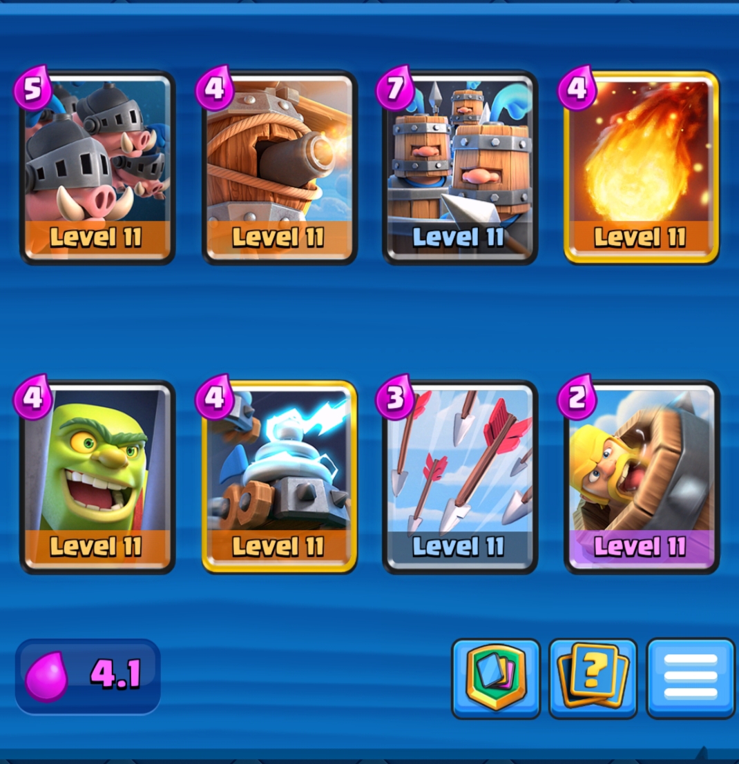 Epikion | Royal Hogs Royal Recruits Deck (Split/Dual Lane Deck)