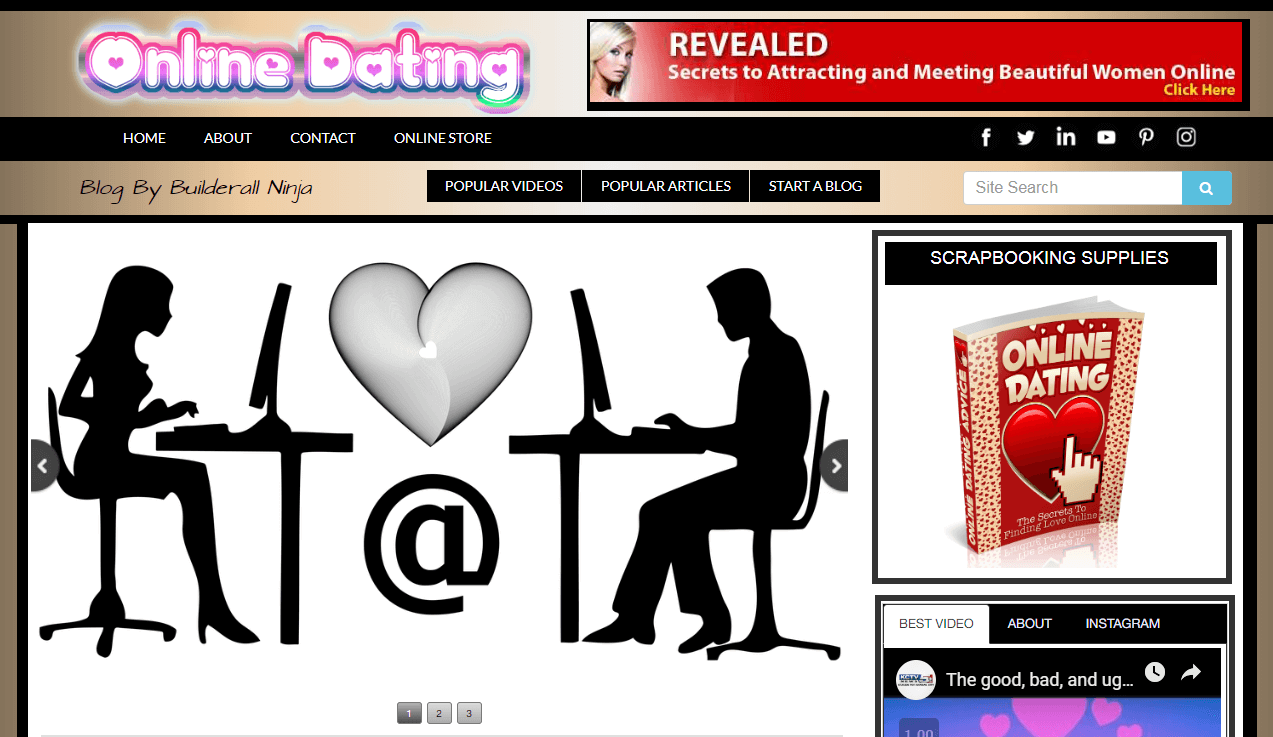 blyg online dating